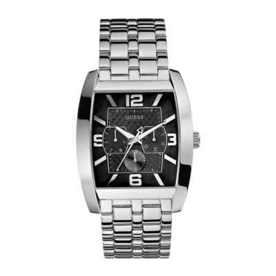 Men` Power Broker Stainless Steel Bracelet Watch