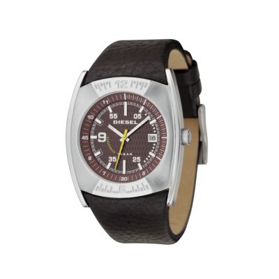 Diesel Men's Brown  Leather Strap Watch - Product number 6336523