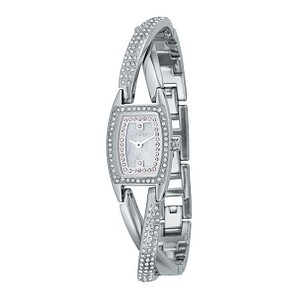 DKNY Ladies`Stainless Steel Crossover Bangle Watch