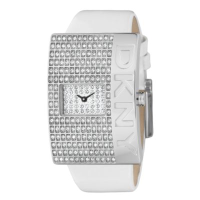DKNY Ladies' Stone Set Logo Watch - Product number 6338011