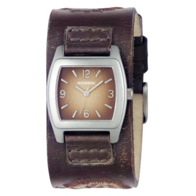 Fossil Ladies' Brown Cuff Watch - Product number 6339069