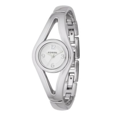 Fossil Ladies' Stainless Steel Semi Bangle Watch - Product number 6339271