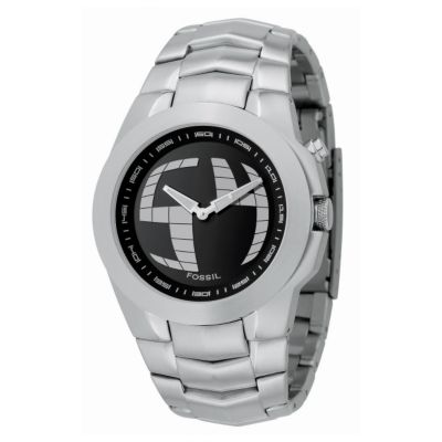 Fossil Men` Stainless Steel Bracelet Watch