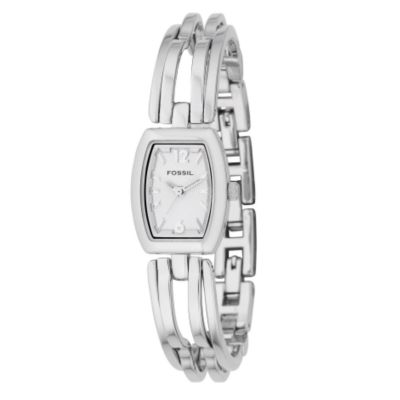 Fossil Ladies`Stainless Steel Bangle Watch