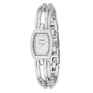 Fossil Ladies`Stainless Steel Bangle Watch