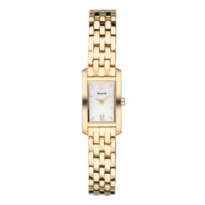 Accurist Ladies' Gold-Plated Bracelet Watch - Product number 6341098