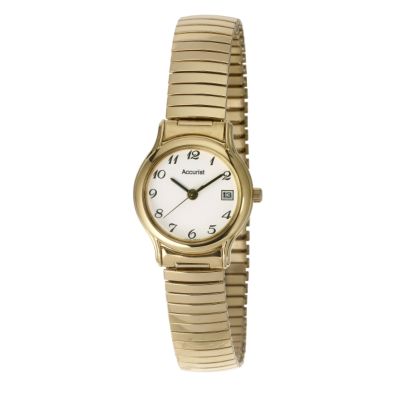 Accurist Ladies' Gold-Plated Bracelet Watch - Product number 6341403