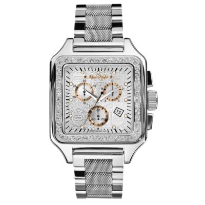 Mark Ecko Elite Men` Stainless Steel Bracelet Watch