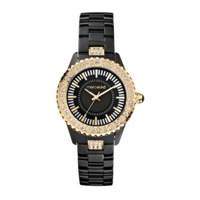 Marc Ecko Prestige Ladies' Black Bracelet Watch - Product number 6345697