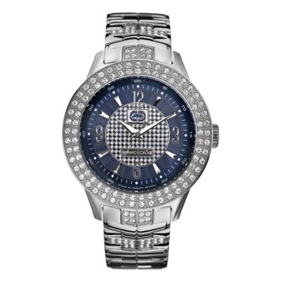 Marc Ecko The King Men` Stainless Steel Bracelet Watch