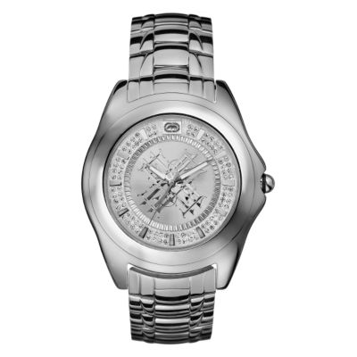Marc Ecko Encore Men's Silver Dial Stainless Steel Watch - Product number 6345980