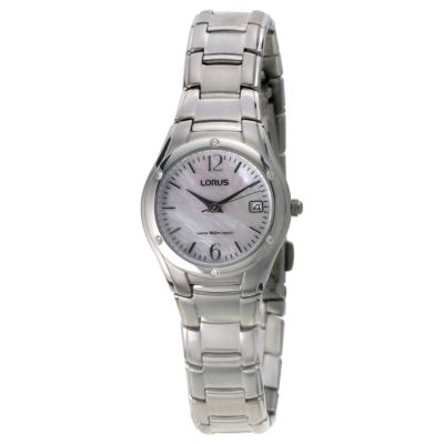 Ladies`Stainless Steel Bracelet Watch