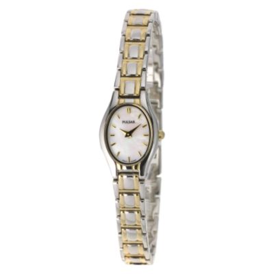 Pulsar Ladies' Two Tone Stainless Steel Bracelet Watch - Product number 6346650