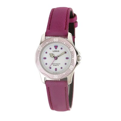 Child` Pink Strap Watch