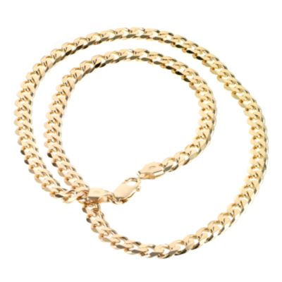 Silver Gold Plated 20 Curb Chain