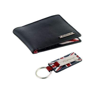 Union Jack Wallet And Keyring Set