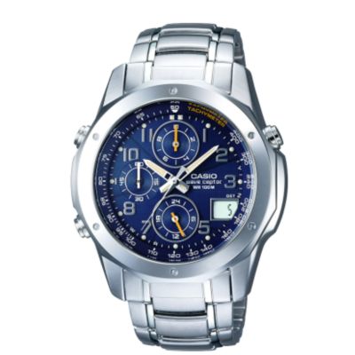 Wave Ceptor Men's Stainless Steel Bracelet Watch - Product number 6354491