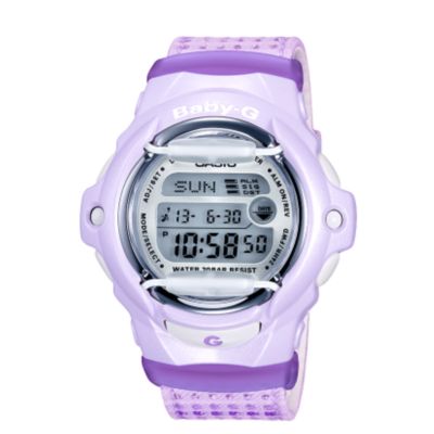 Baby-G Ladies Pink Sparkling Strap Watch - Product number 6354513