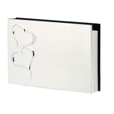 Classic Collection Double Heart Photo Album 5`x7`