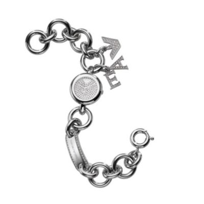 Armani ladies charm bracelet watch