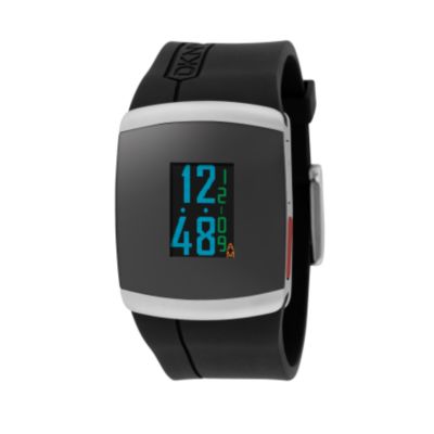 dkny mens digital watch