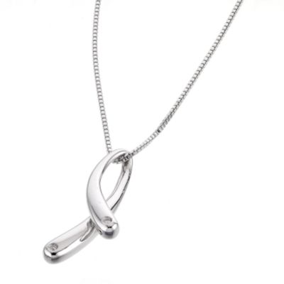 Hot Diamonds Sterling Silver Flow Pendant