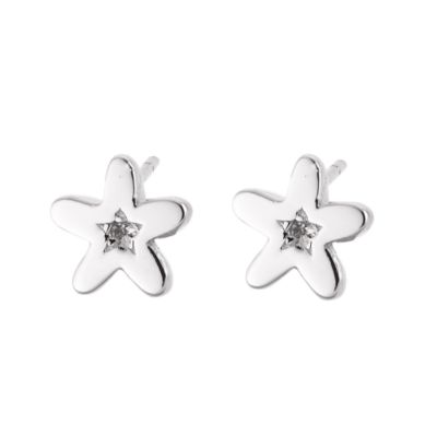 Hot Diamonds Sterling Silver Kids Star Earrings - Product number 6359299