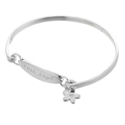 Hot Diamonds Little Angel Sterling Silver Bangle - Product number 6359361