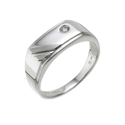 9ct white gold diamond ring - Product number 6361927