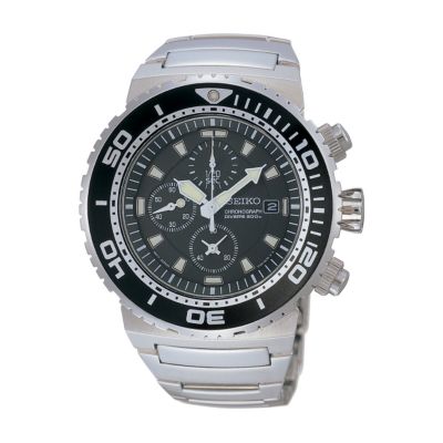 seiko mens chronograph bracelet watch