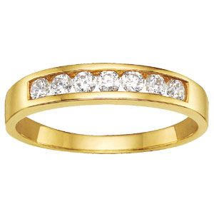 9ct Gold Cubic Zirconia Ring