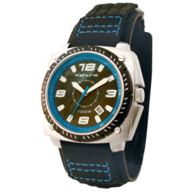 Kahuna Ladies' Black Velcro Strap Watch - Product number 6396747