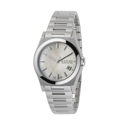 Gucci Pantheon ladies mother of pearl watch