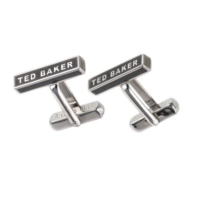 oblong block cufflinks