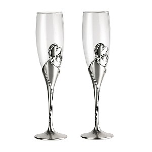 Classic Collection Special Memories Heart Champagne Flute