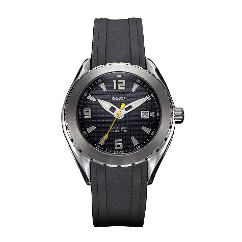 rotary Editions Automatic mens black rubber