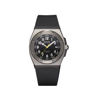 Rotary Editions Automatic men's black strap watch - Product number 6416985