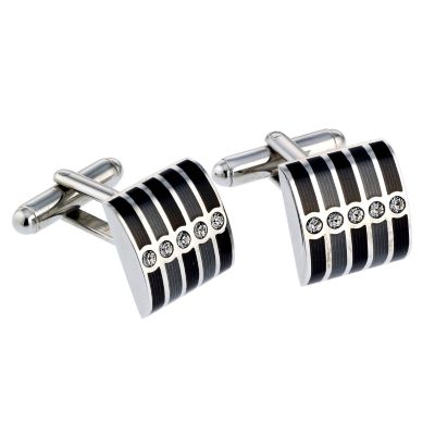 Classic Collection Mens Timberlake Grey Cufflinks