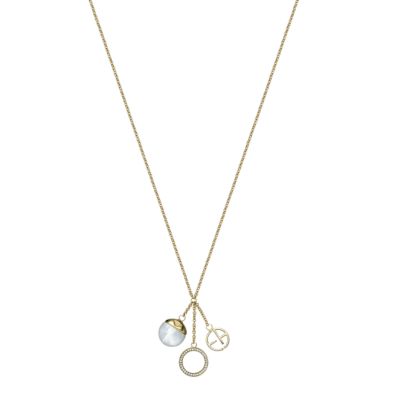Emporio Armani gold-plated charm necklace - Product number 6421407