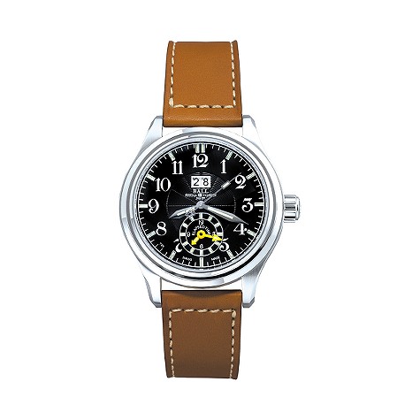 Trainmaster mens automatic strap watch