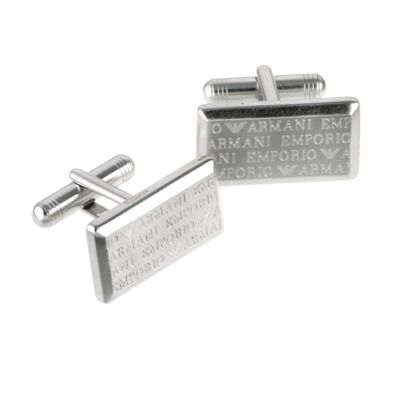 Emporio Armani sterling silver multi logo