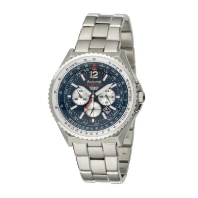 Accurist Skymaster mens chronograph bracelet review compare