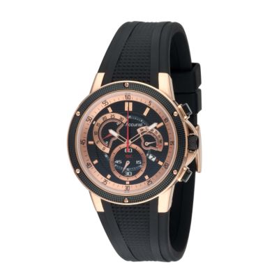 Accurist men's rose gold chronograph strap watch - Product number 6450008