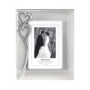 Special Memories Double Heart Photo Frame 5`x7`