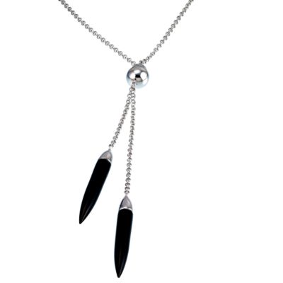 sterling Silver Drop Necklace