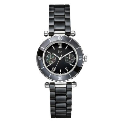 Unbranded Gc ladies black dial bracelet watch - 34mm dial