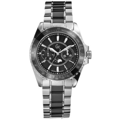 Guess Collection ladies black moon dial