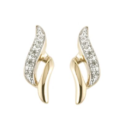 Cubic Zirconia Earrings with Free Gift