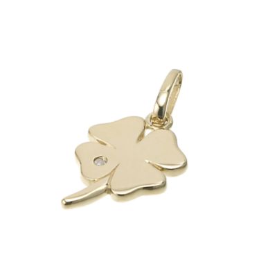 9ct Gold Four Leaf Clover Charm - Product number 6469558