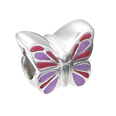 Truth sterling silver butterfly charm